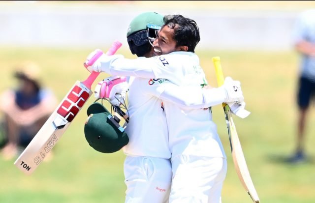 Bangladesh claim historic away Test win over New Zealand. Pic/ICC