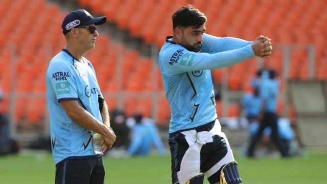 IPL 2022: Rashid Khan named Gujarat Titans vice-captain. Pic/Gujarat Titans 