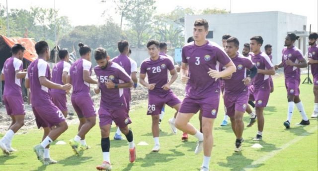 Wadoo's boys Sudeva aim to move up the table against Real Kashmir. Pic/AIFF