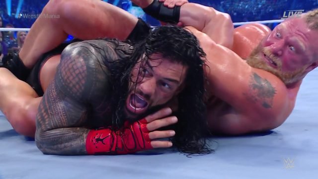 WrestleMania Full Results: Roman Reigns beat Brock Lesnar in shock ending, wins Undisputed Universal Championship. Pic/WWE