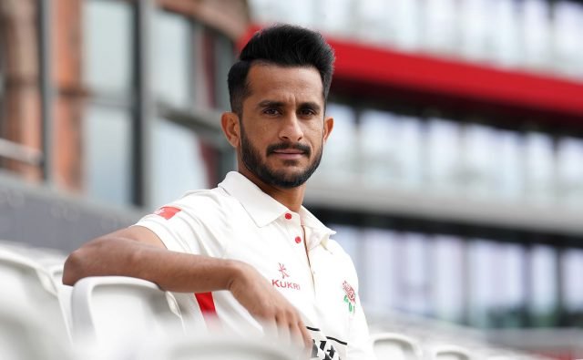 I am still 2nd best bowler in Pakistan team, Babar knows I'm fighter: Hasan Ali. Pic/Lancashire Twitter 