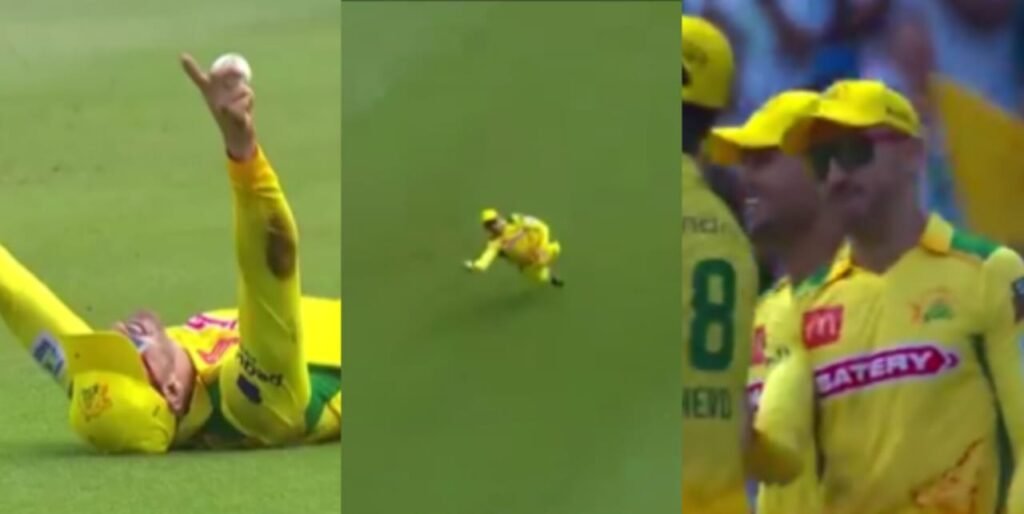 Click to watch Faf du Plessis catch in SA20.