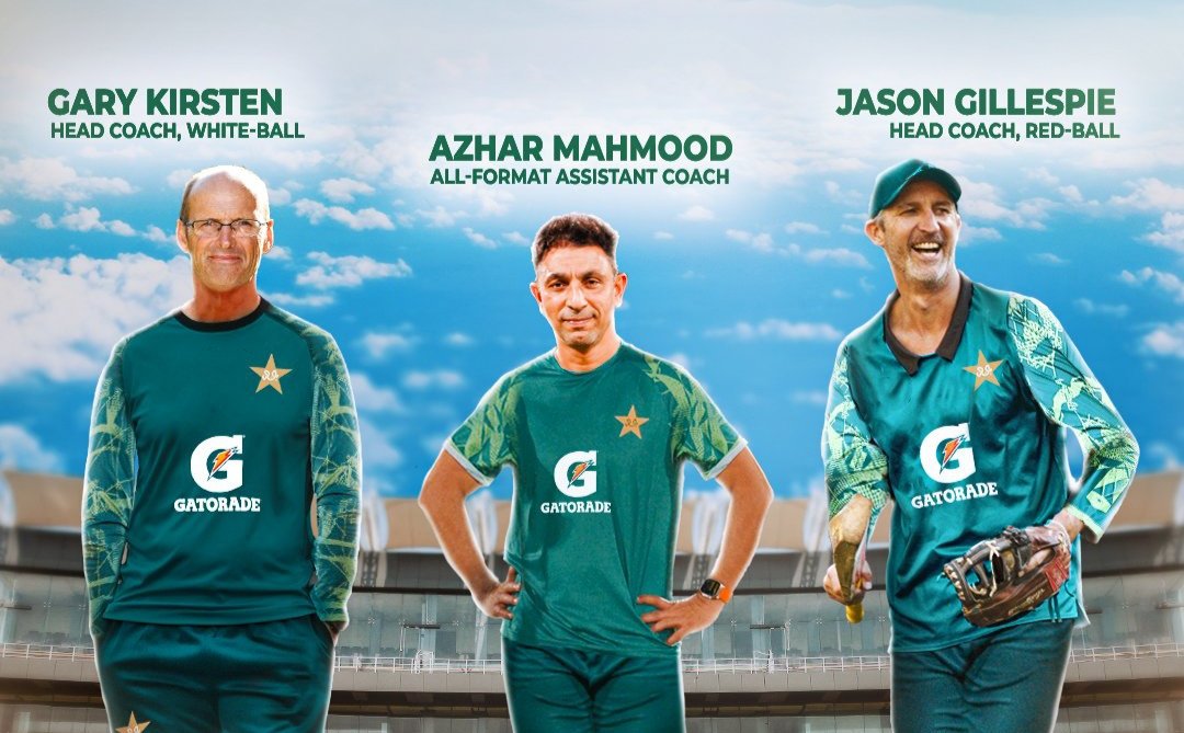 Jason Gillespie, Gary Kirsten appointed Pakistan cricket team coaches