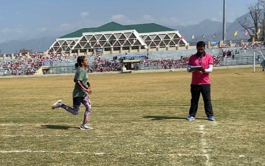 Girls Athletic Meet concludes at Bakshi Stadium