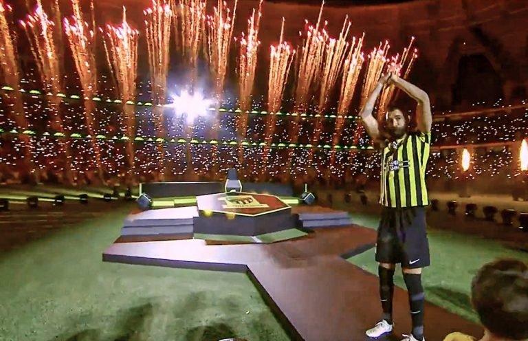 60,000 fans turn up as Karim Benzema is Unveiled as Al-Ittihad player
