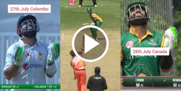 WATCH: SUPERHUMAN Mohammad Rizwan scores 2 fifties in 2 Continents in 2 Days