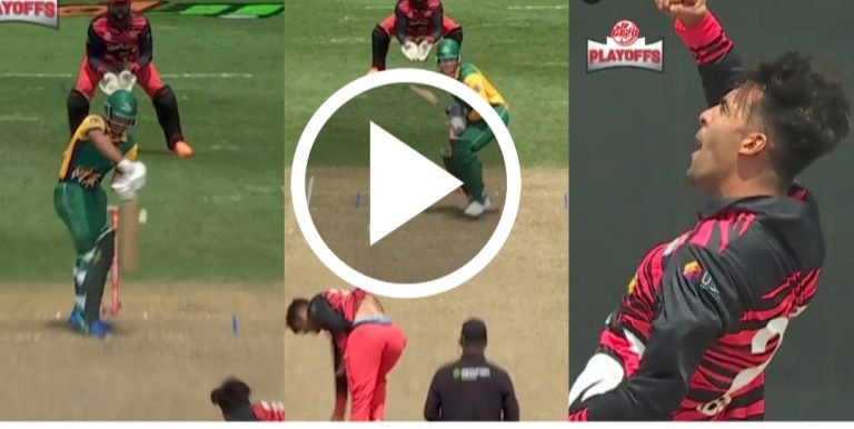 WATCH: Abbas Afridi takes Sensational hat-trick in GT20 Canada