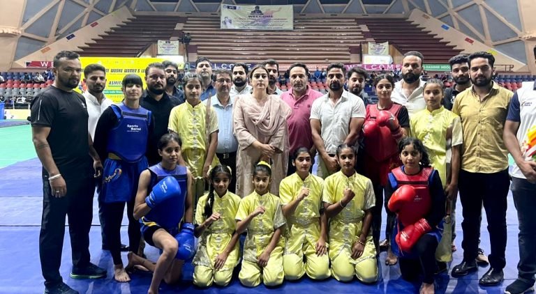 2-Day Khelo India State Wushu League Wushu championship in Srinagar