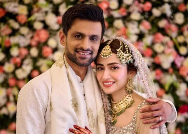 Shoaib Malik marries Pakistan actor Sana Javed
