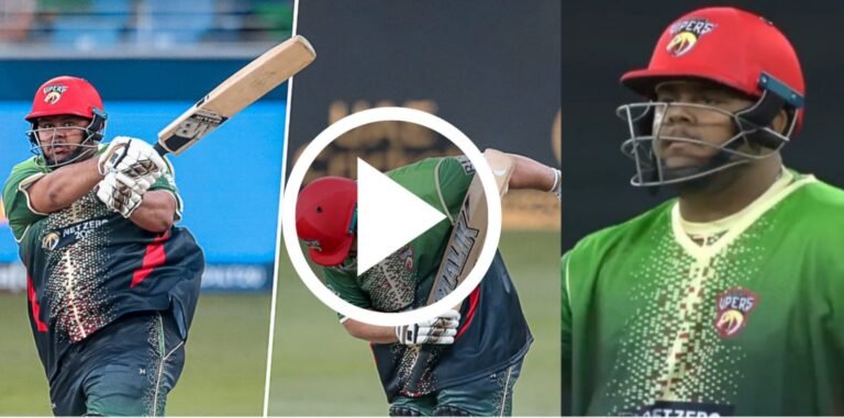 Watch: Azam Khan smashes fastest fifty in ILT20 History