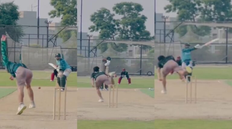 Babar Azam, Fakhar Zaman struggle vs Ubaid Shah