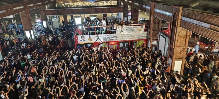 Arshad Nadeem gets Hero’s welcome in Pakistan, to receive 2nd highest civilian award