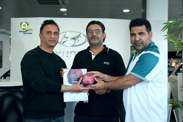 Football’s New Hope in Kashmir: Athwas India-XI first franchisee team of Khyber Kashmir Super League 2025