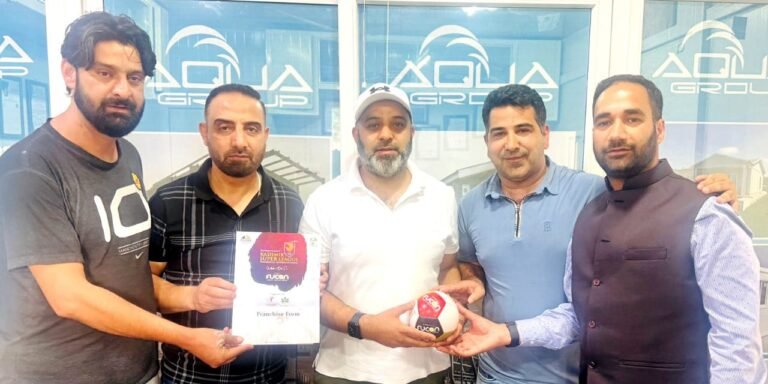 Aqua Group’s Kashmir Avengers join Khyber Cement Kashmir Super League 2025 as franchisee team