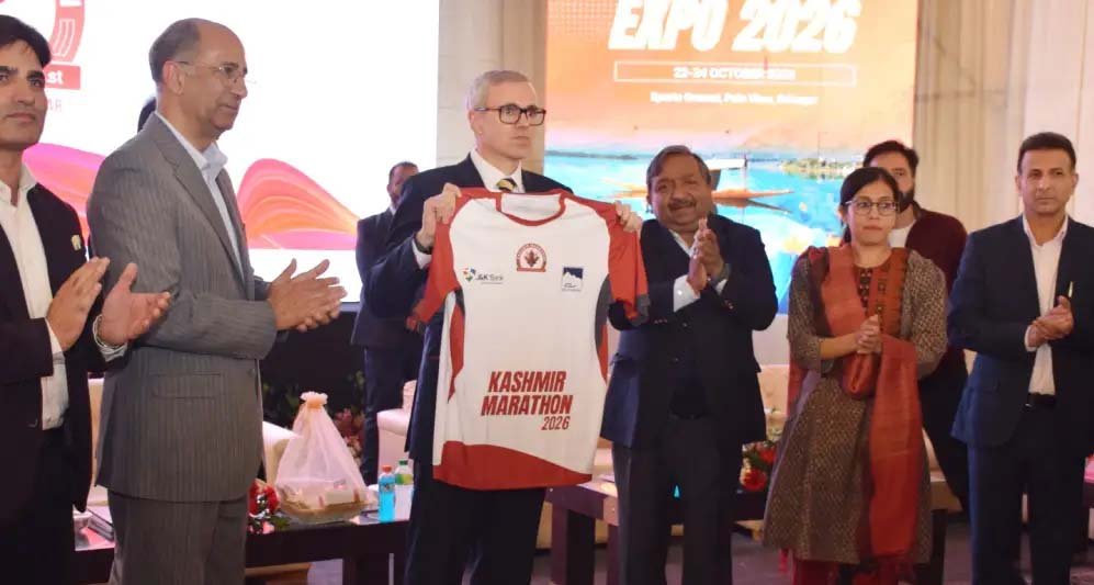 Kashmir Marathon 2026: Omar Abdullah Opens Expo, Spot Registration Open