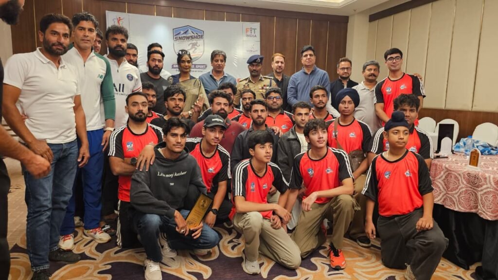 SSP Srinagar Felicitates SnowShoe Athletes Ahead of World Championship 2027