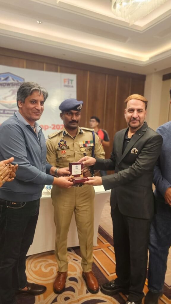 SSP Srinagar Felicitates SnowShoe Athletes Ahead of World Championship 2027